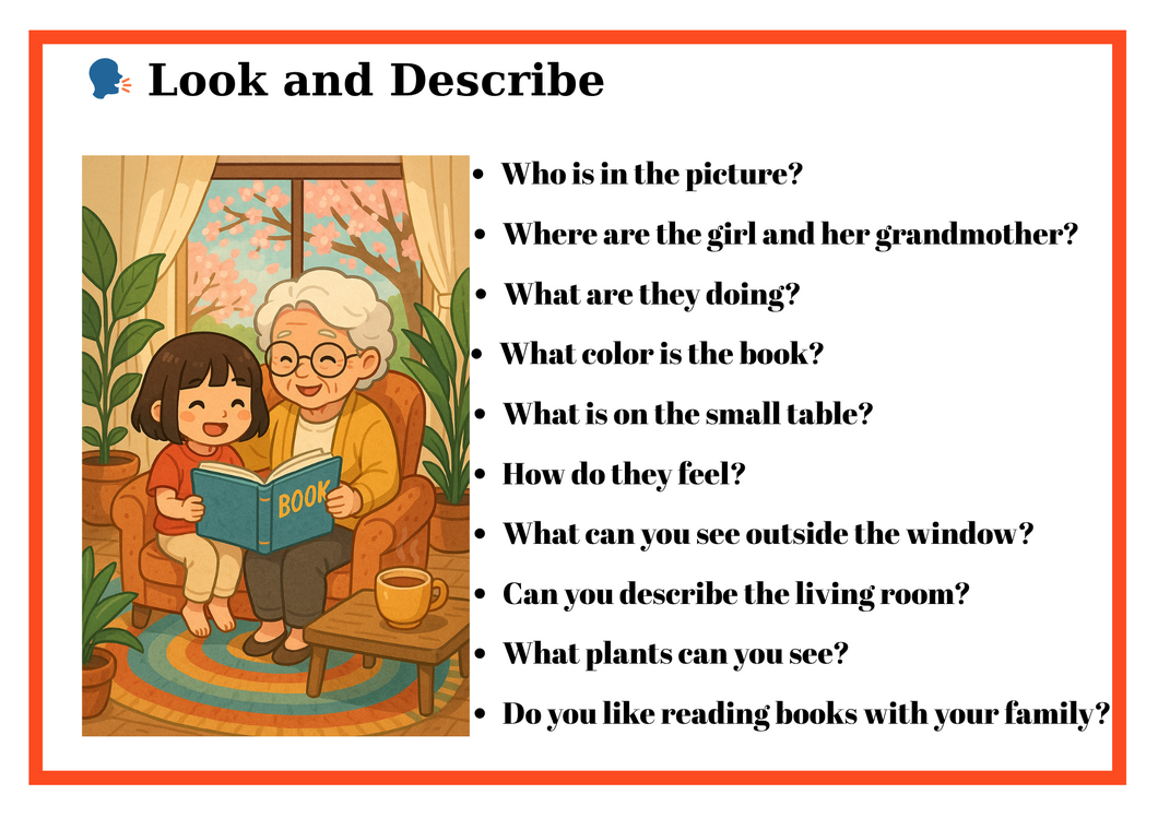 ENGLISH AROUND A PICTURE