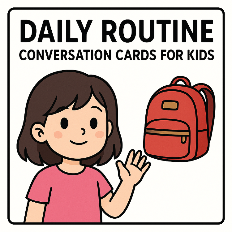 DAILY ROUTINES CONVERSATION  CARDS 