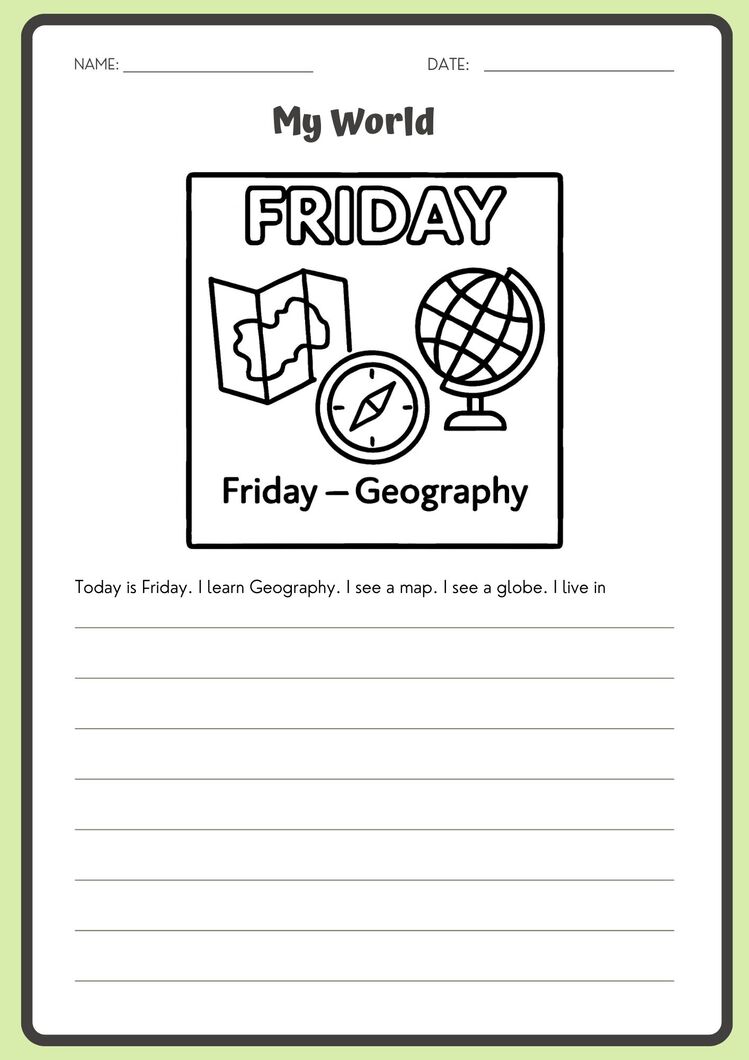 DAYS OF THE WEEK