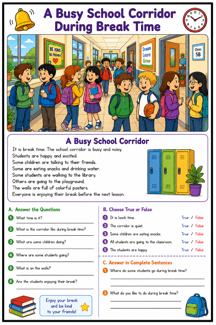 LET'S READ ABOUT SCHOOL