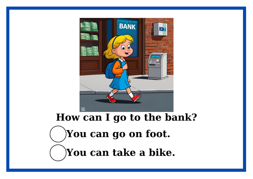 TRANSPORTATION QUESTION CARDS (3. SINIF)