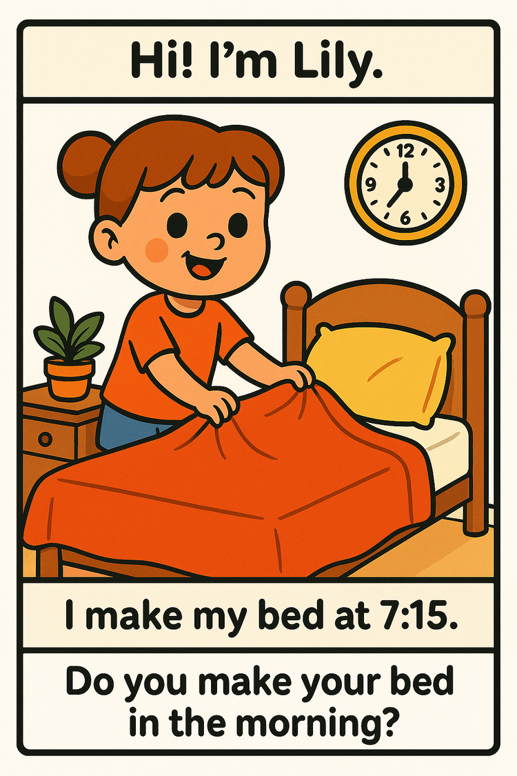 MY DAY SPEAKING CARDS