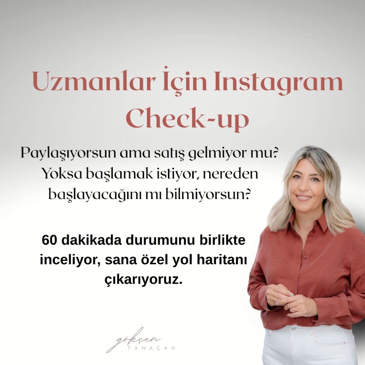 Uzmanlar İçin Instagram Check-Up