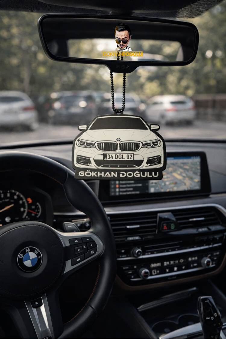 BMW G30 Ayna Süsü ve Anahtarlık Seti