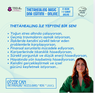 Thetahealing Basic DNA Eğitimi (ONLINE)