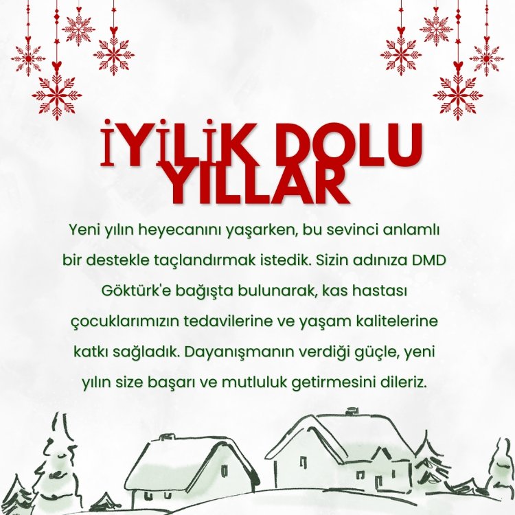 YENİ YIL TEBRİK KARTI 