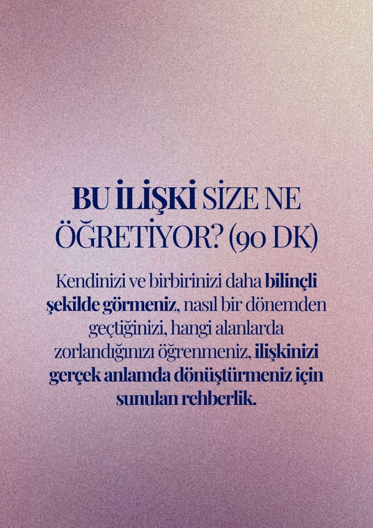 İlişkiye Farkındalık Seansı