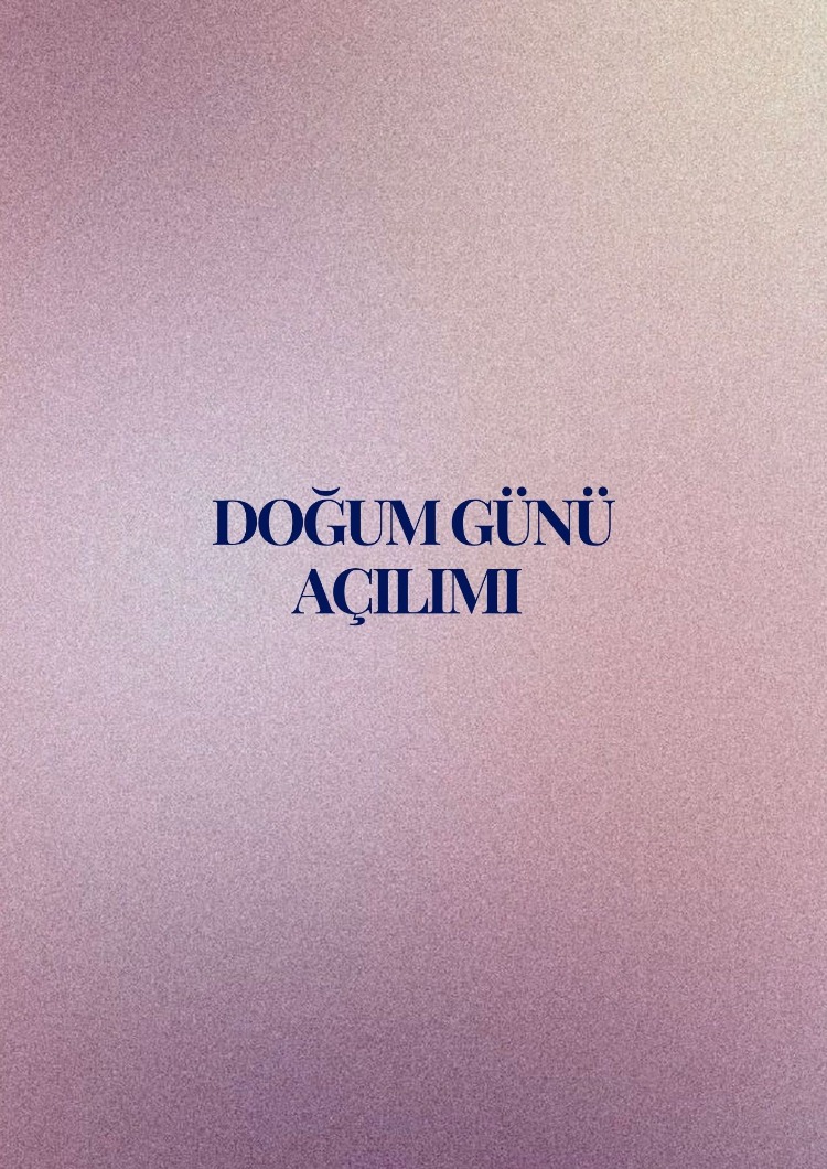 Doğum Günü Açılımı