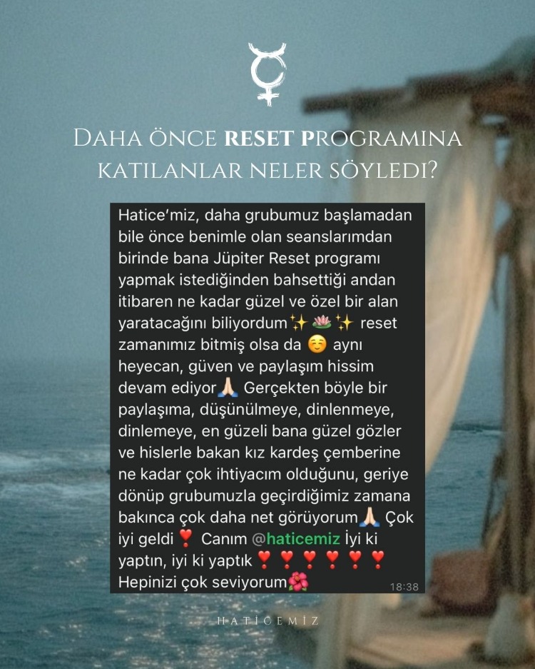 Merkür Reset Programı