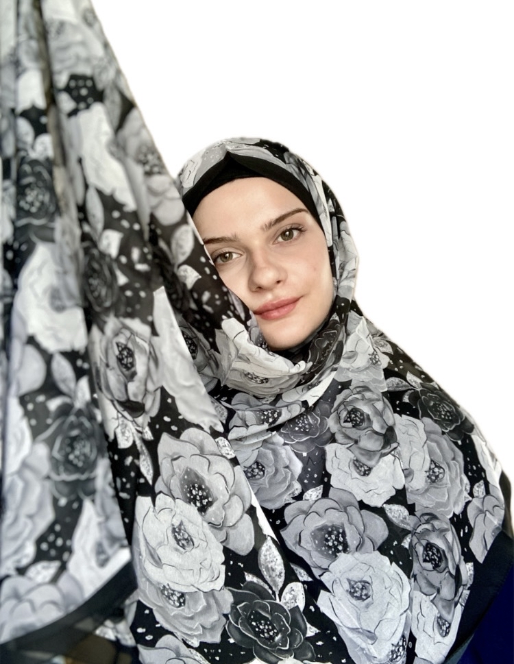 İpek Krep Şal