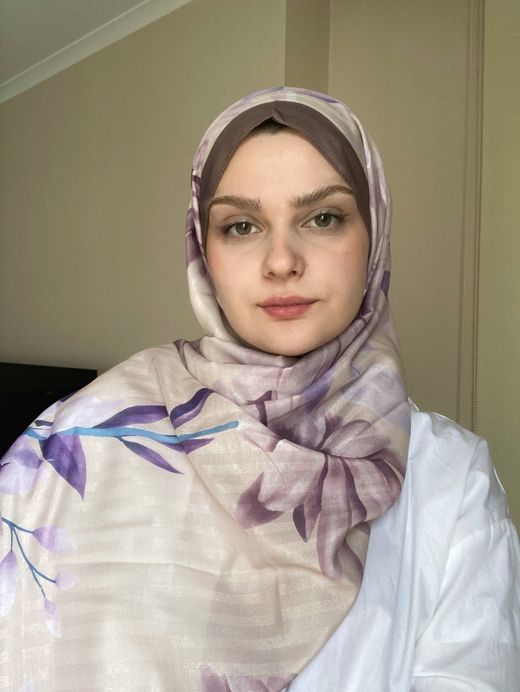 Floral Pamuklu Şal