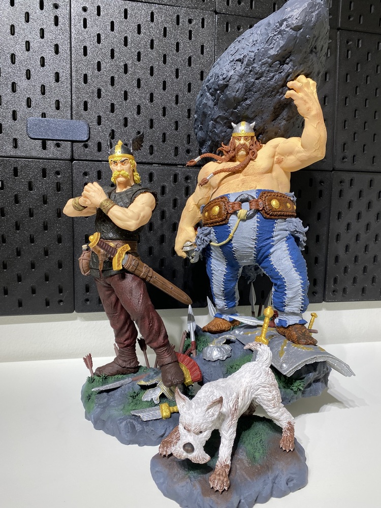 Asterix ve Obelix Diorama