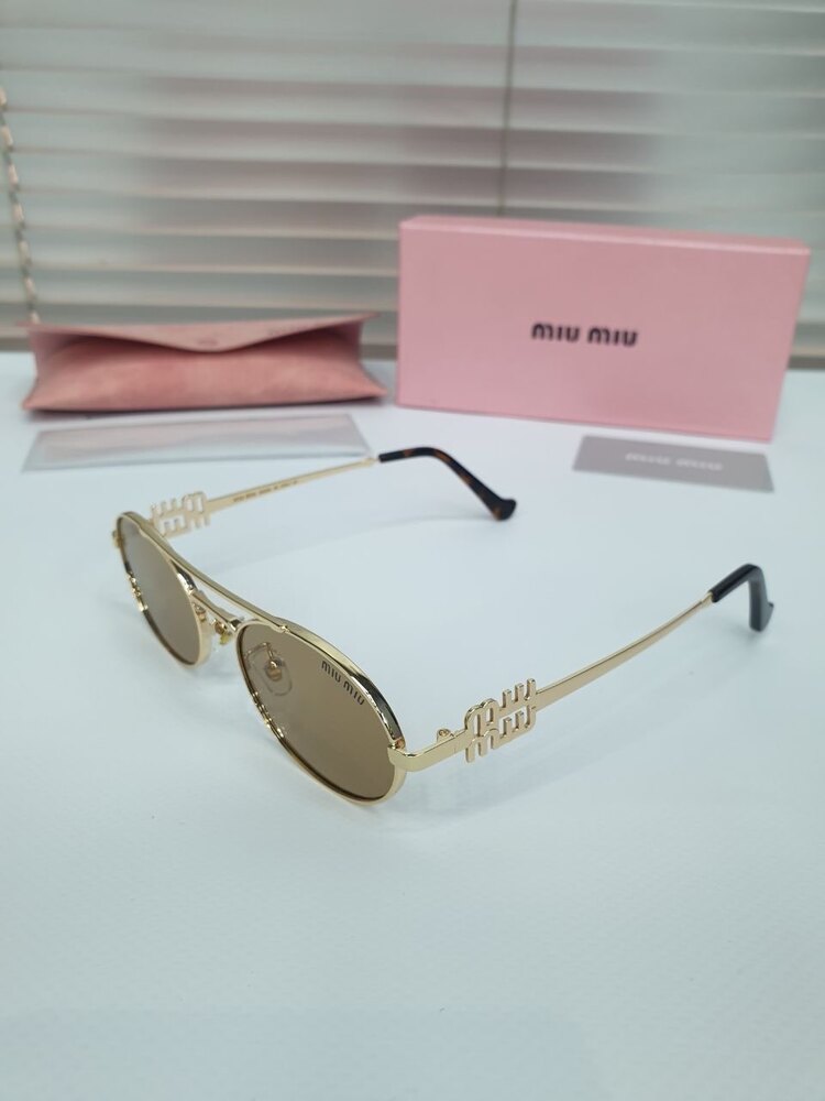 Miu Miu Gold Gözlük 
