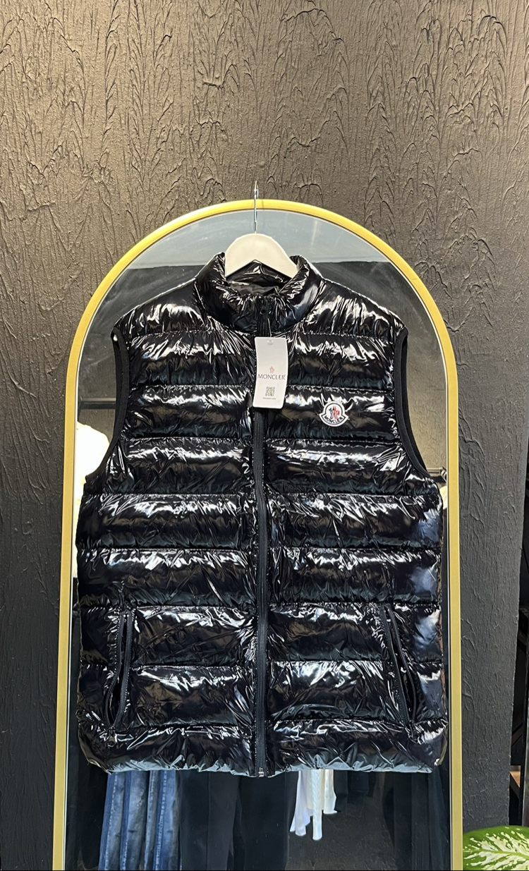 Moncler Parlak Yelek