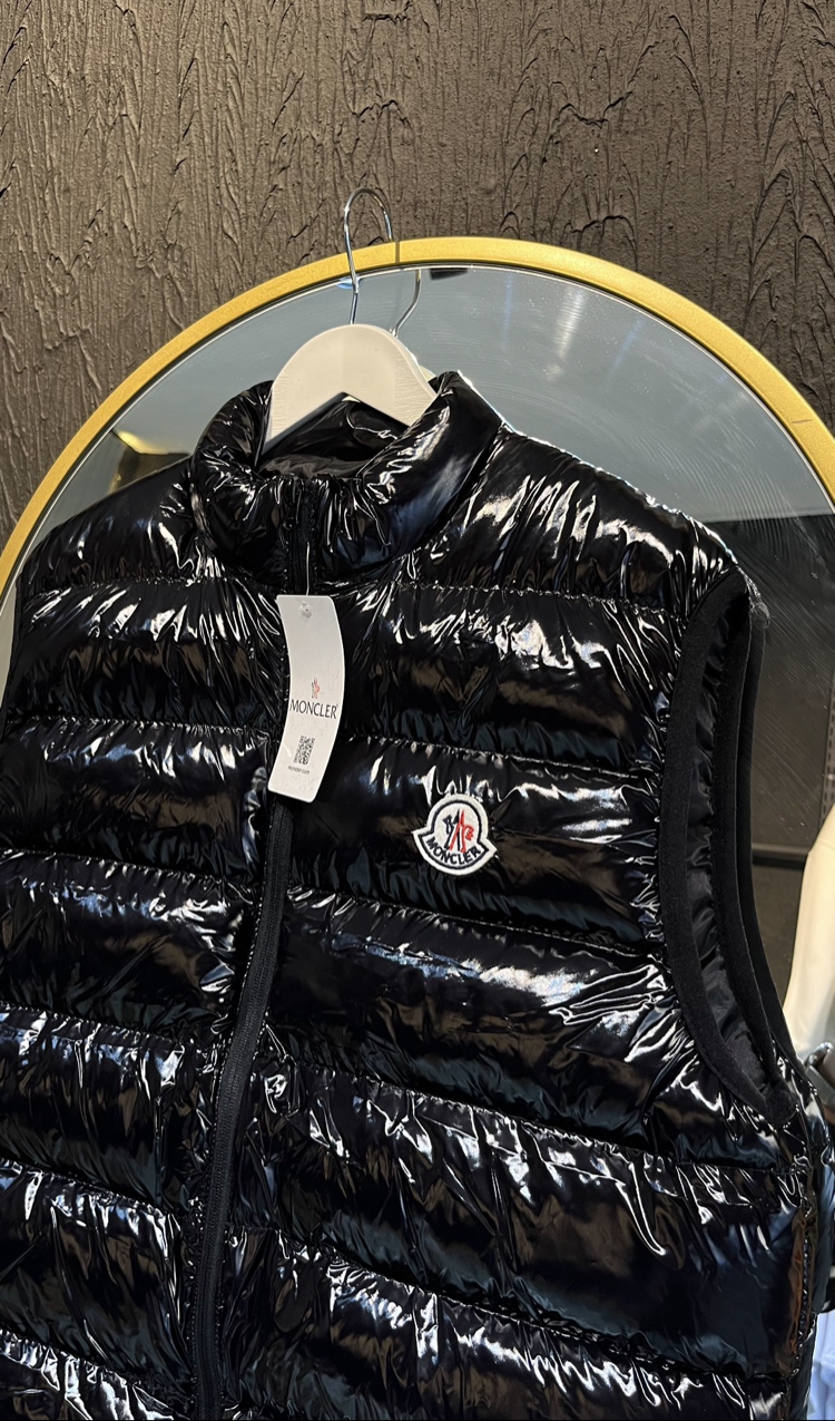 Moncler Parlak Yelek