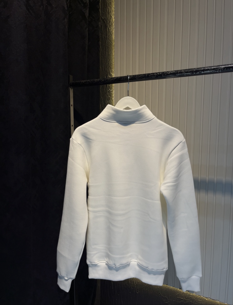 Ami Yarım Fermuar Sweatshirt