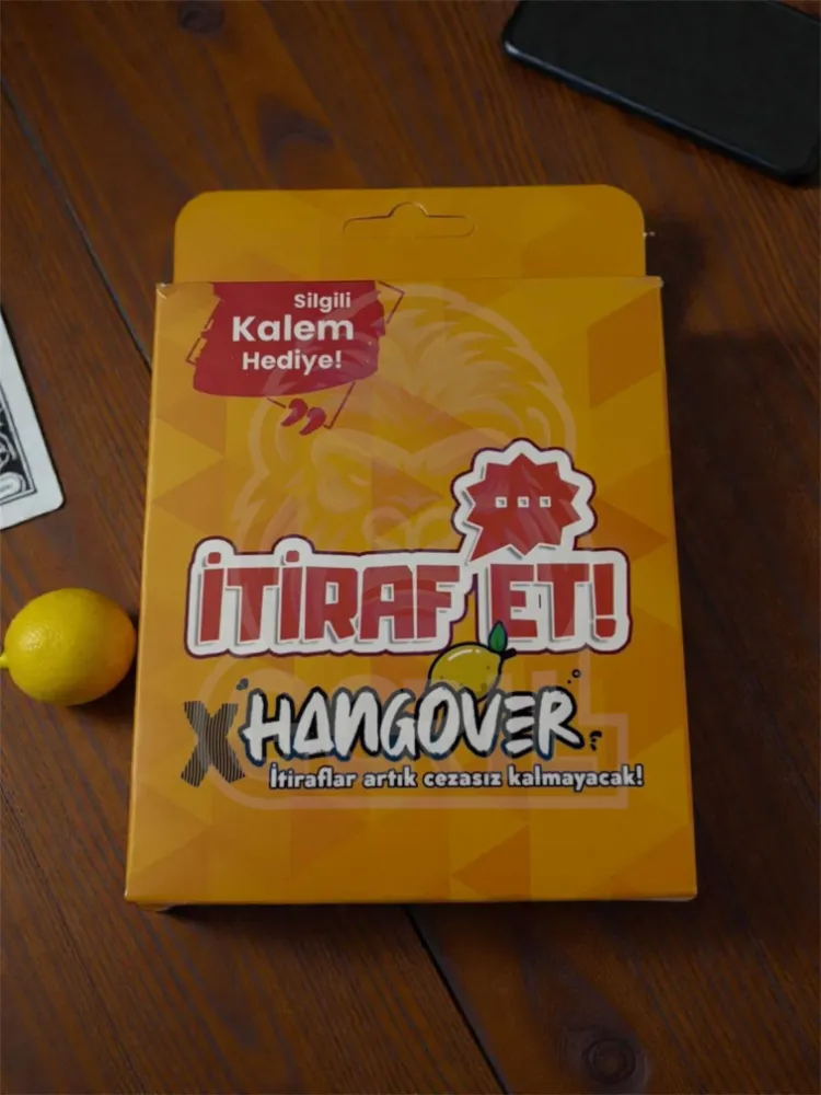 İtiraf Et Hangover Kutu Oyunu