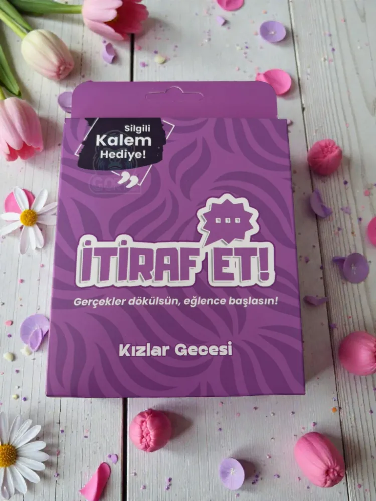 İtiraf Et Kızlar Gecesi Kutu Oyunu