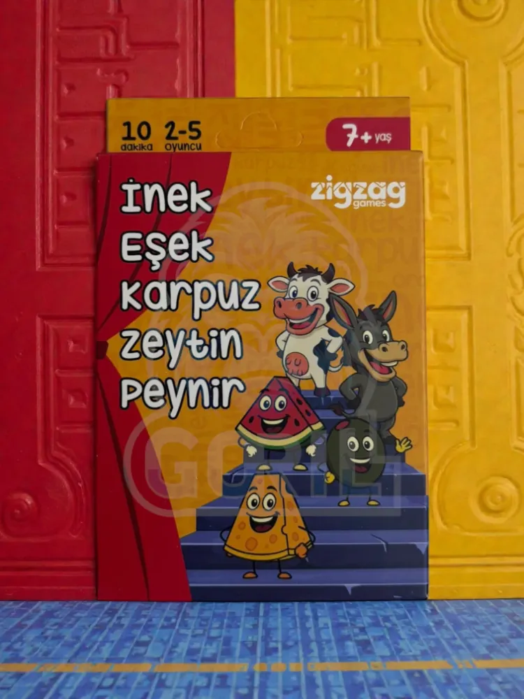 İnek Eşek Karpuz Zeytin Peynir Kutu Oyunu