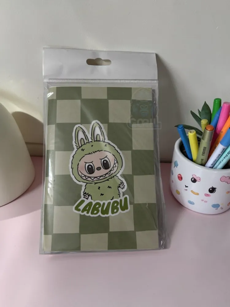 Yeşil Labubu Defter