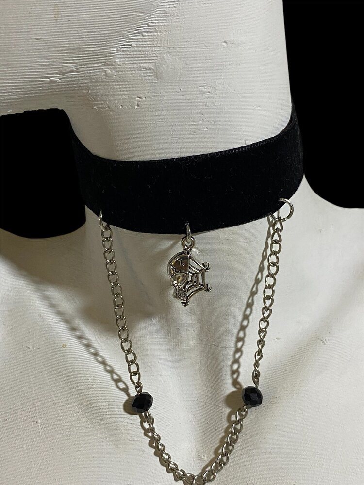 Gotik kadife choker