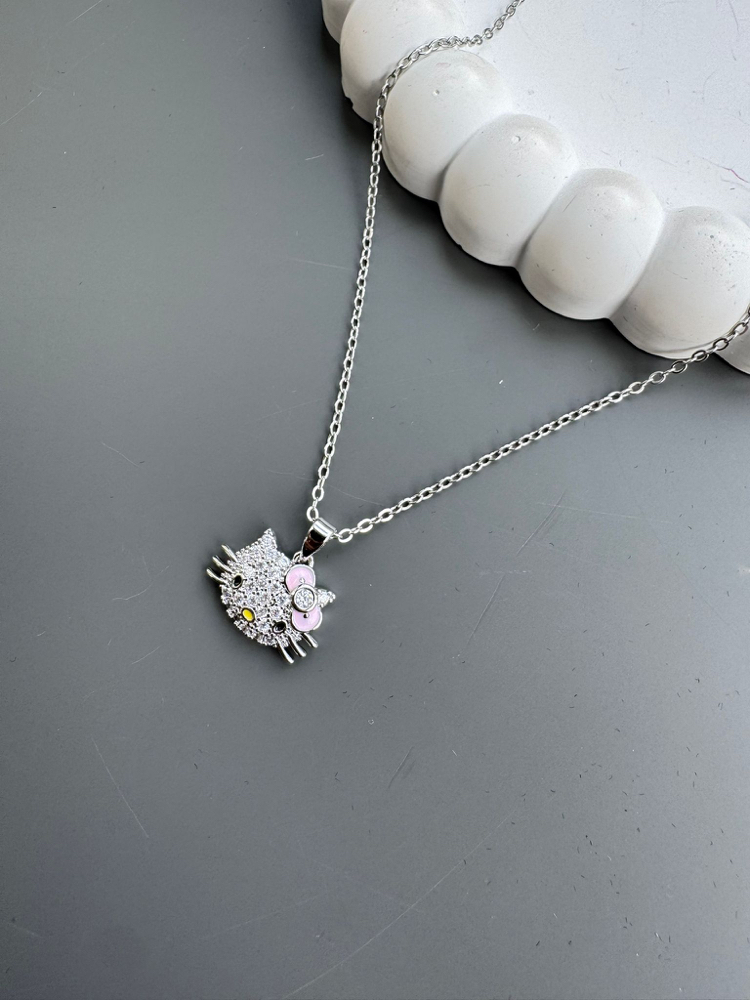 HELLO KITTY KOLYESİ ÇELİK 