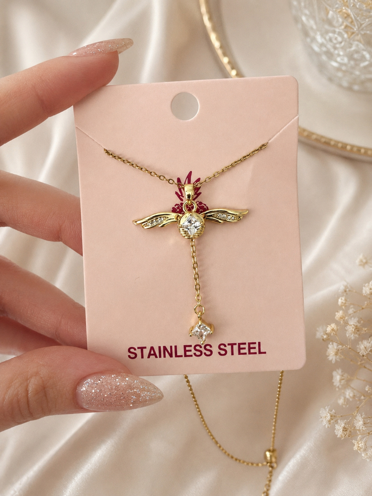 HARRY POTTER GOLDEN SNITCH ÇELİK KOLYE
