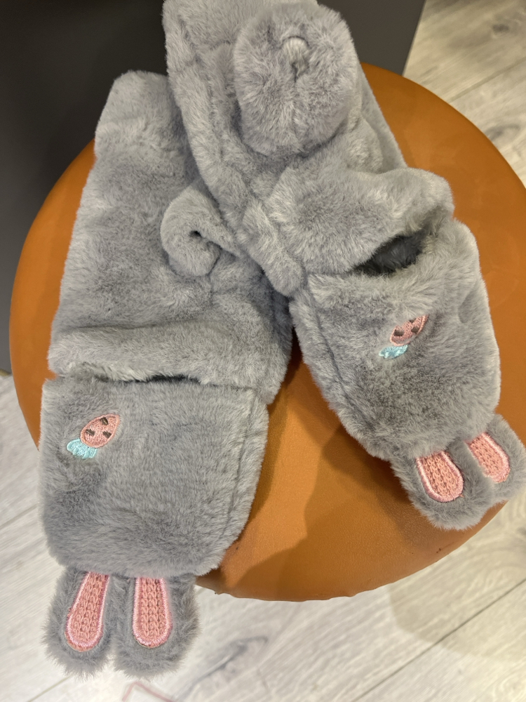 Peluş çocuk eldiven 