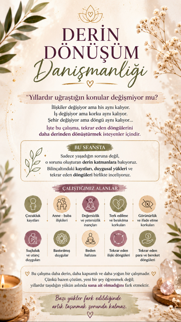 Derin dönüşüm danışmanlığı