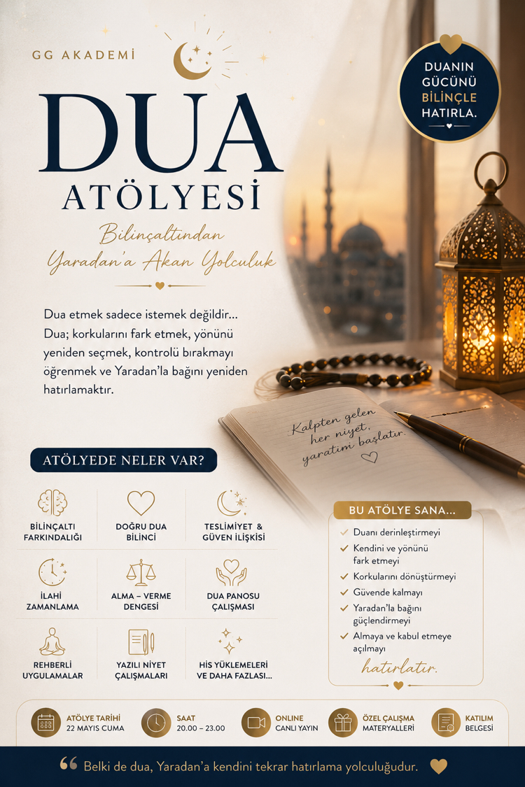 DUA ATÖLYESİ KAYDI