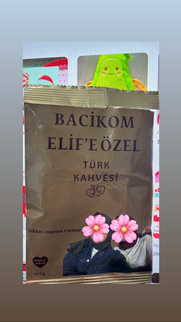 Kişiye özel Türk kahvesi (Düşman Çatlatır)