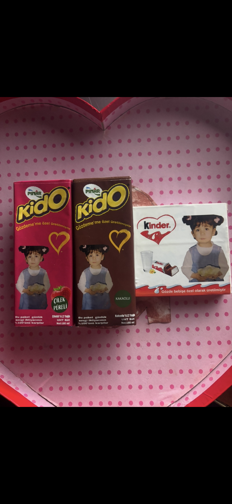 Kişiye  Özel Çocukluk Anısı Seti(3’lü)