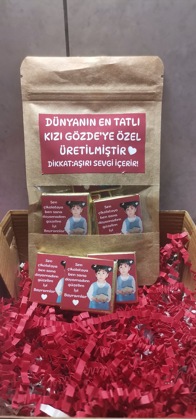 Kişiye  Özel Çikolata (12'li)