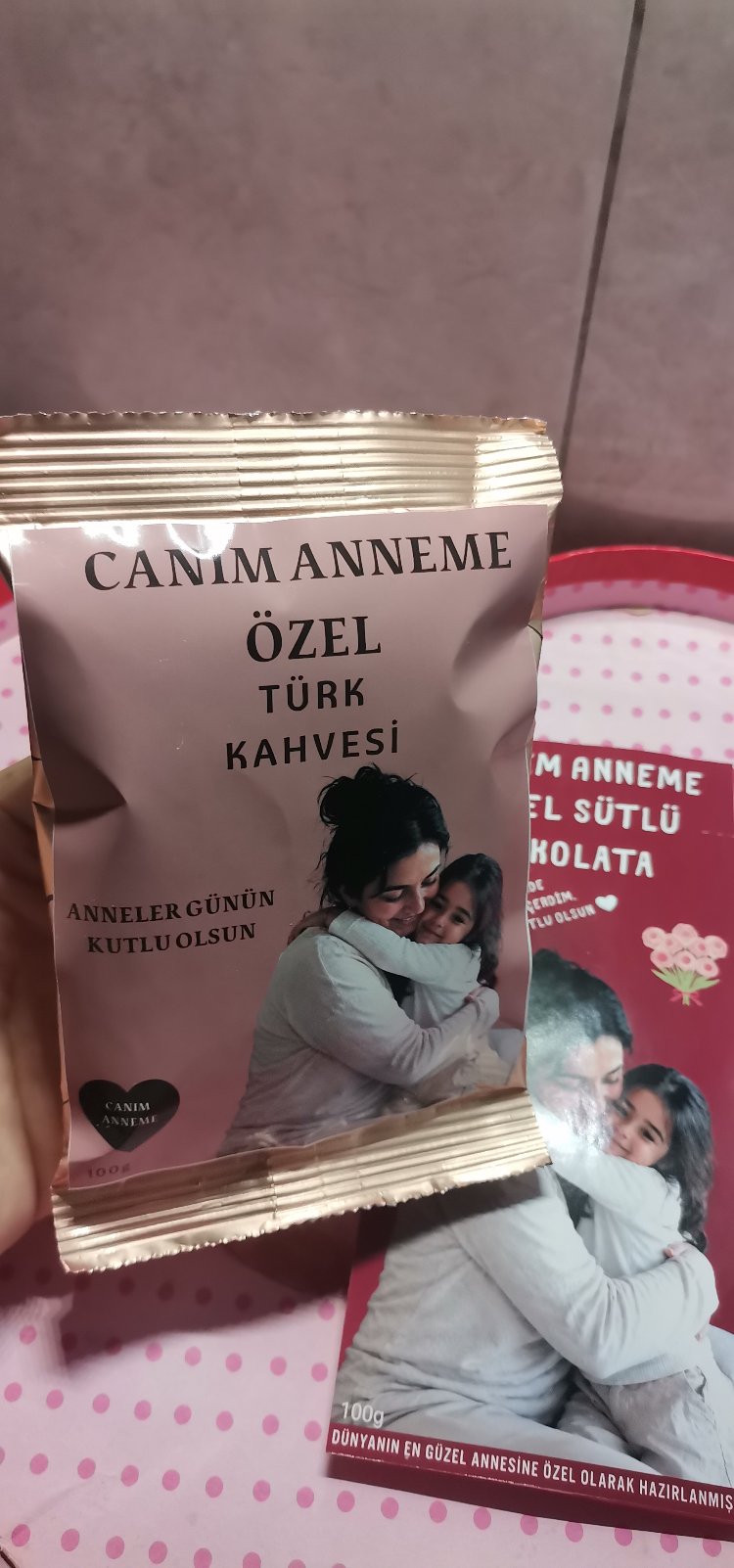 Canım Anneme Türk Kahvesi(İSTEDİĞİNİZ FOTOĞRAFI EKLETEBİLİRSİNİZ) 
