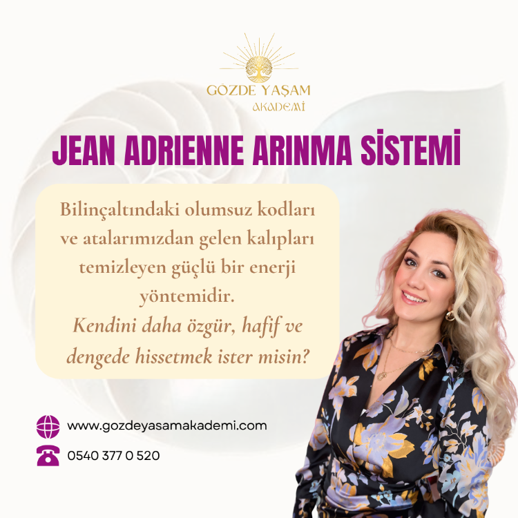 Jean Adrienne Arınma Sistemi Bireysel Danışmanlık
