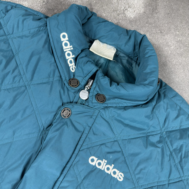 (XL) Adidas Equipment 90s Quilted Puffer Coat