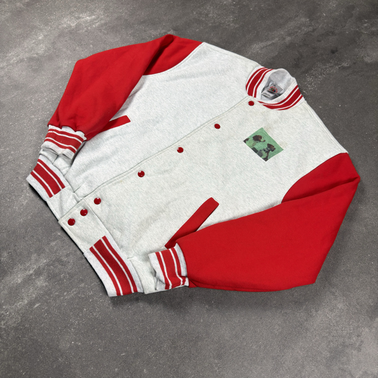 (M) Vintage Fruit of the Loom Supercotton Varsity Jacket