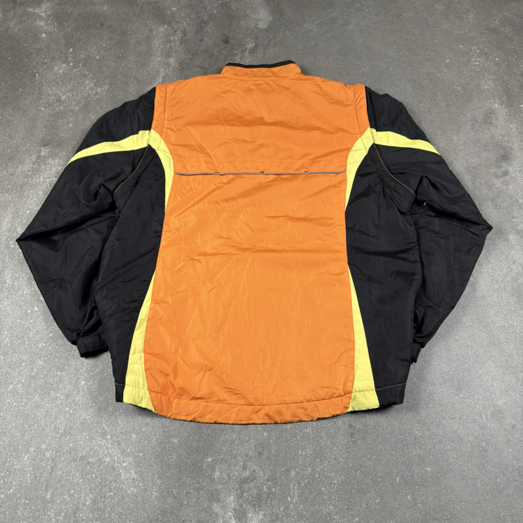 (L) Vintage Y2K Colorblock Windbreaker Jacket