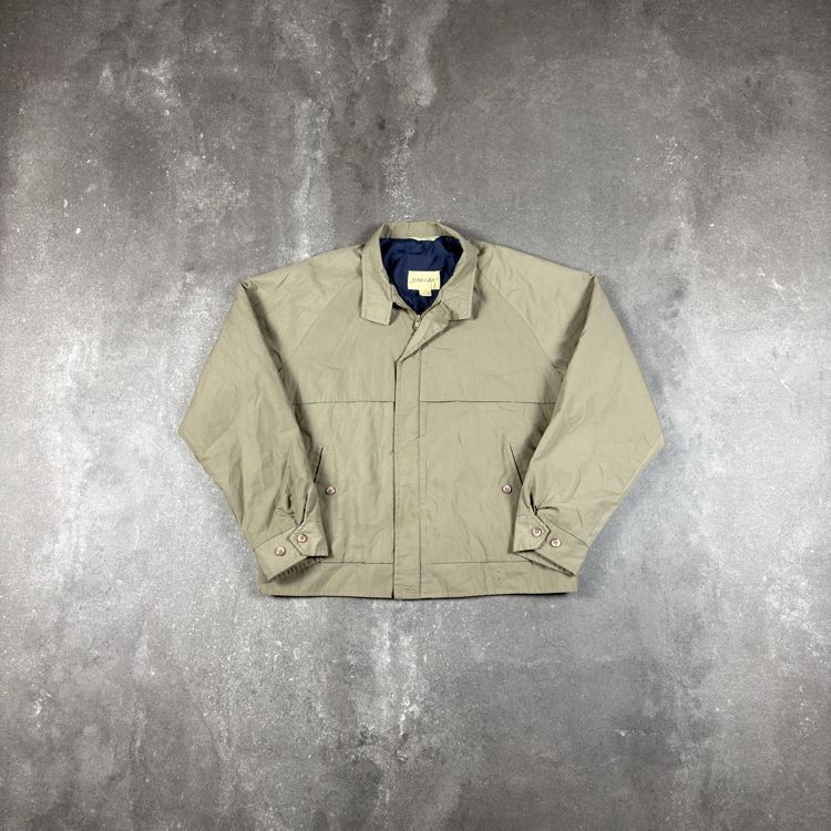 (L) Vintage 90s St. John’s Bay Harrington Bomber Jacket