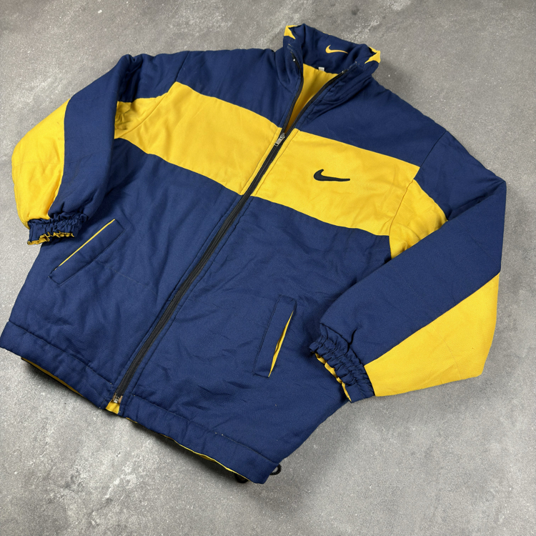 (XL) Rare Nike Collegiate Style Puffer Jacket