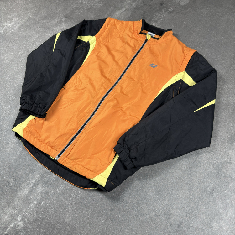 (L) Vintage Y2K Colorblock Windbreaker Jacket