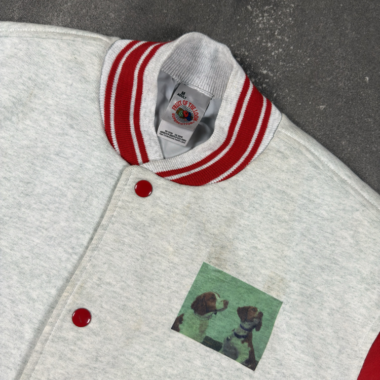 (M) Vintage Fruit of the Loom Supercotton Varsity Jacket