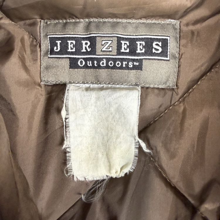 (XXL) 90s Jerzees Outdoors Quilted Camo Hunting Bomber Jacket