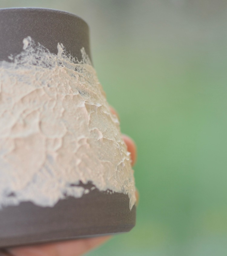 Frisson Cup (Siyah-Beyaz Stoneware)