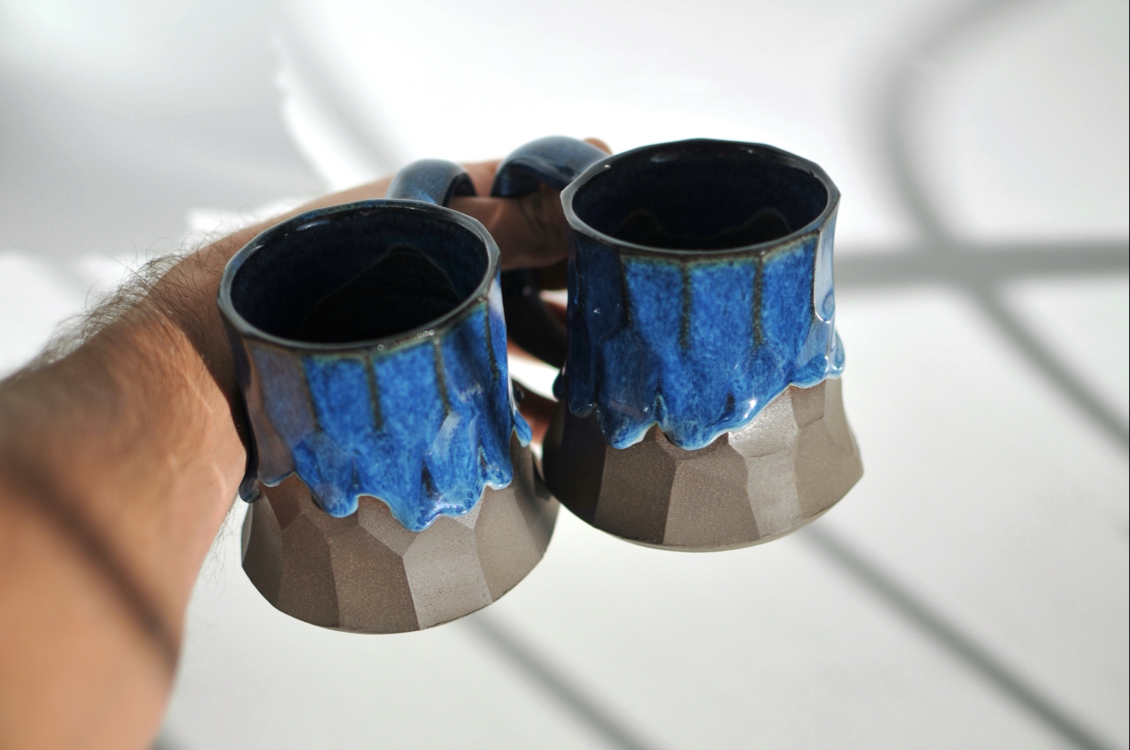 Drippy Boulder Midi Mug