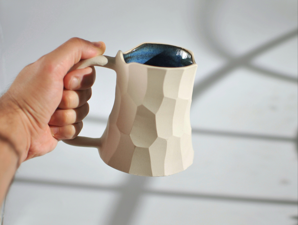 Boulder Big Mug (Beyaz)
