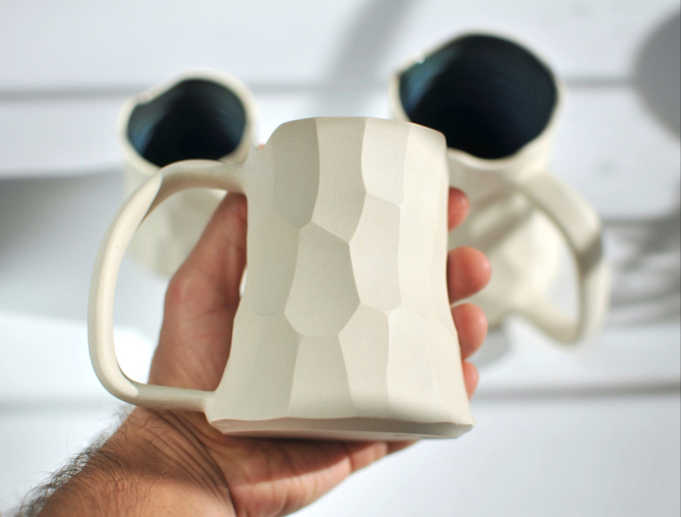 Boulder Big Mug (Beyaz)