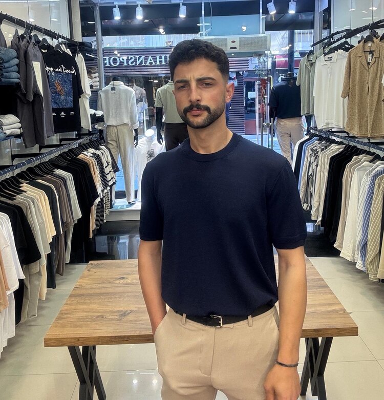 Lacivert İnce Triko