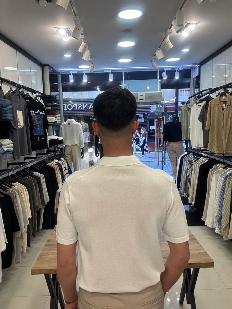 Fermuar Yaka İnce Triko
