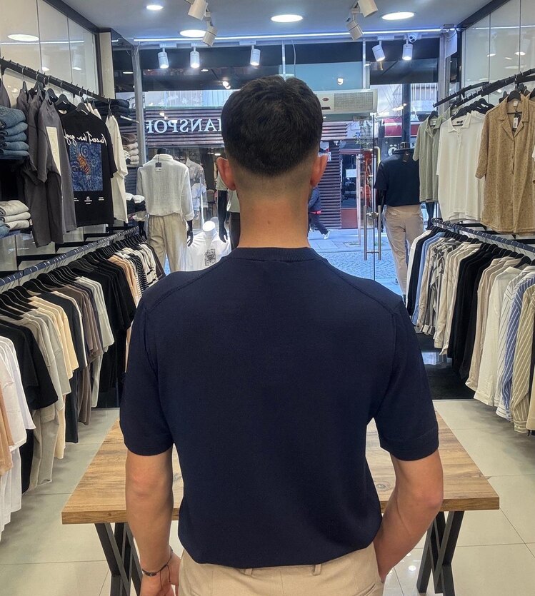 Lacivert İnce Triko